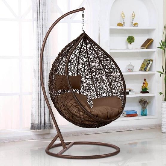 Кресло Подвесное из искусственного ротанга AFM-168A-XL Brown купить в Новом Осколе