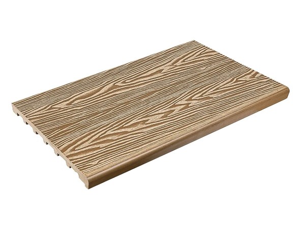 Ступень полнотелая из ДПК Deckart Step 3D Орех купить в Новом Осколе
