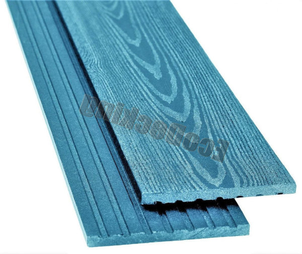 Заборная доска   из ДПК ECODECKING Лазурь купить в Новом Осколе