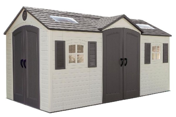 Сарай пластиковый LifeTime 15x8 DD купить в Новом Осколе