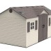 Сарай пластиковый LifeTime 15x8 DD купить в Новом Осколе