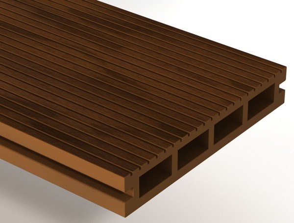 Террасная доска из ДПК WOODVEX Expert Тик купить в Новом Осколе