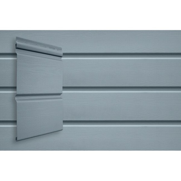 Виниловый сайдинг Grand Line Double-Брус Голубой купить в Новом Осколе
