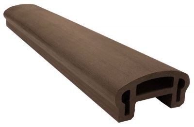 Перила вехнее фигурное Woodvex Select Темно - Коричневый купить в Новом Осколе