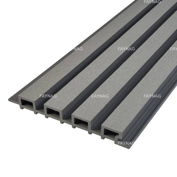 Фасадная Рейка из ДПК Faynag Nika графит купить в Новом Осколе