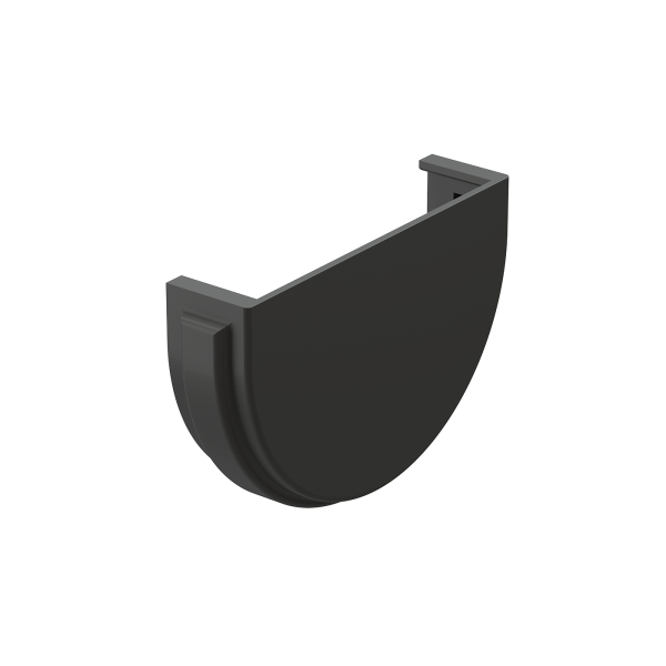 Заглушка желоба Docke Premium Графит купить в Новом Осколе