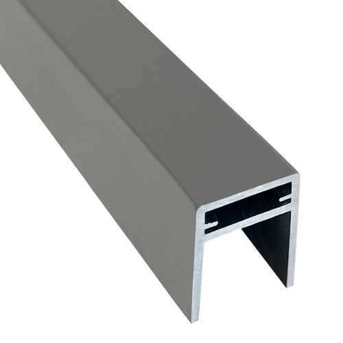 П-профиль Алюминиевый EasyDecking 35x25 Серый купить в Новом Осколе