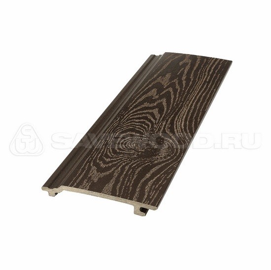Сайдинг из дпк savewood sw-sorbus тангенциальный распил темно-коричневый купить в Новом Осколе