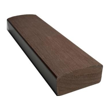Лавочный брус Ecodecking Некст полнотелый брашированный 70х35 шоколад купить в Новом Осколе
