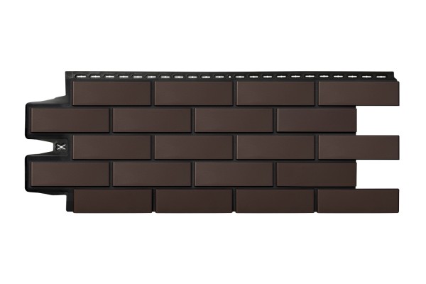 ФП Grand Line клинкерный кирпич ПРЕМИУМ Шоколадный (шов RAL 9005) купить в Новом Осколе