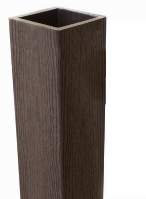 Столб опорный Woodvex Co-Extrusion Венге купить в Новом Осколе
