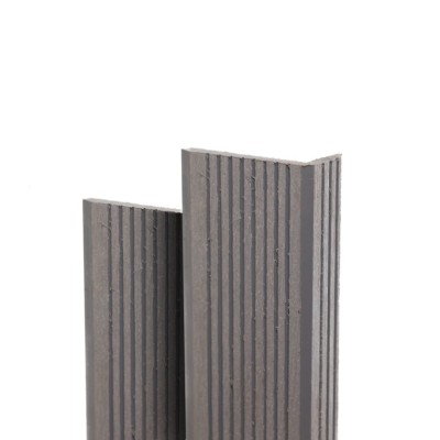 Угол торцевой Ecodecking Некст 70х35x3000 Серый