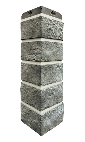 Угол Grand Line состаренный кирпич Элит гранит, ШОВ белый купить в Новом Осколе