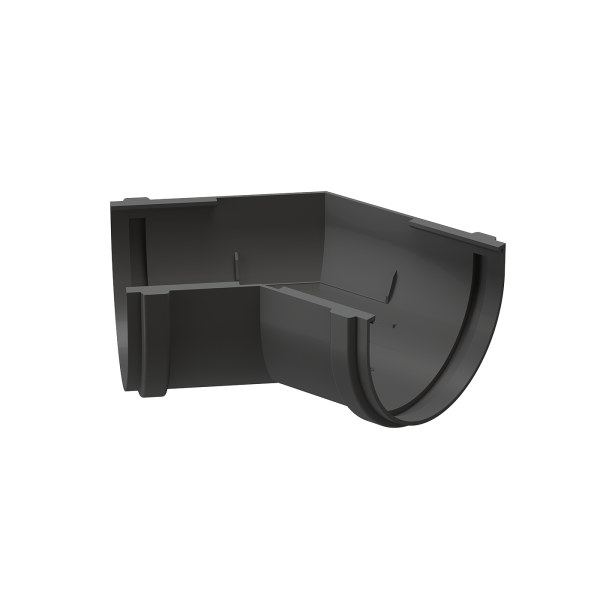 Угол желоба 135˚ Docke Premium Графит купить в Новом Осколе