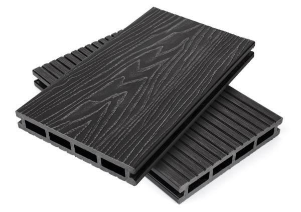 Террасная доская ДПК NanoWood Nature 3D пустотелая Графит купить в Новом Осколе