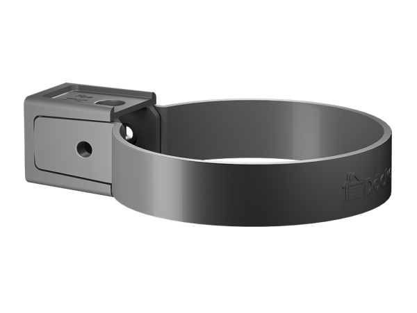 Хомут универсальный для водосточной трубы Docke Premium Графит купить в Новом Осколе