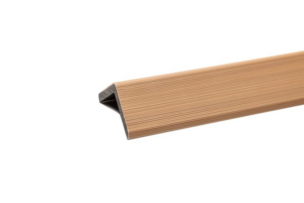 Уголок торцевой Ecodecking Скай коэкструзия 45х45х3000 Бук купить в Новом Осколе