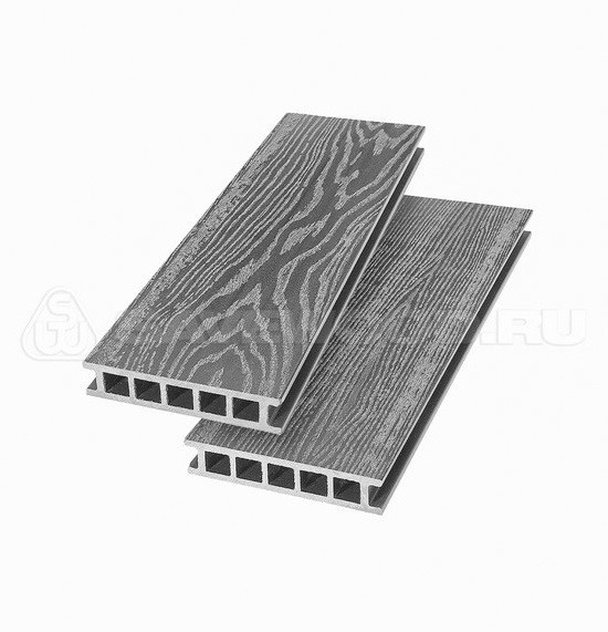 Террасная доска из ДПК SW-Fagus «SaveWood» пепельный купить в Новом Осколе