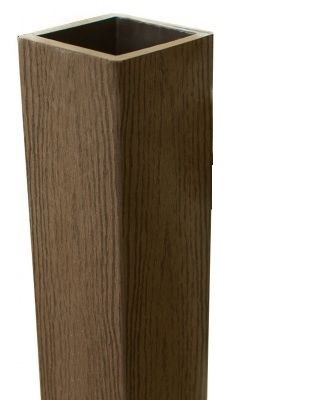 Столб опорный Woodvex Co-Extrusion Кофе купить в Новом Осколе