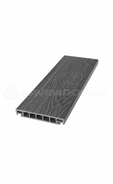 Террасная доска из ДПК SW Salix (S) (T) графит купить в Новом Осколе